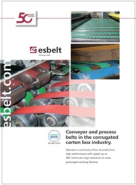 Конвейерные ленты для гофрированных ящиков Esbelt